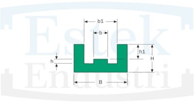 Pe 1000 Kanallı T Model Zincir Kızakları